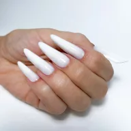 Powder Gel White 30ml – HEMA mentes mousse állagú zselé fehér árnyalatban