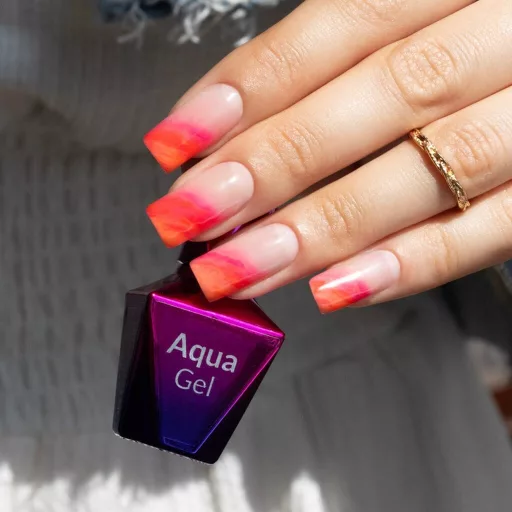 Aqua Gél HEMA Free - professzionális blooming hatású díszítőzselé körömdekorációhoz