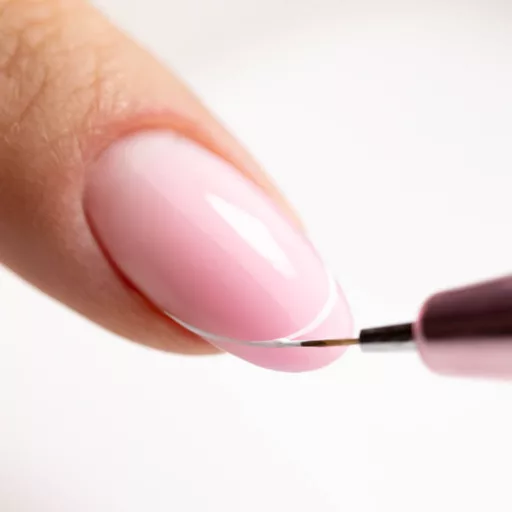 Automata díszítő ecset – 5 mm-es, rose gold testtel, visszahúzható fejjel