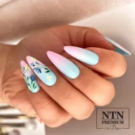 NTN Premium UV/LED 124# Barbie rózsaszín HEMA mentes géllakk a Splash kollekcióból