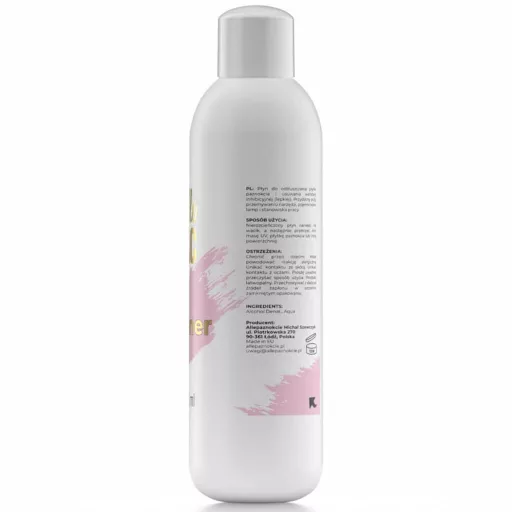 AlleLac cleaner 1000 ml – fixáló és zsírtalanító folyadék gél lakkhoz és műkörömhöz
