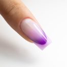 Öntapadós francia mosolyvonal – lila színű sablon