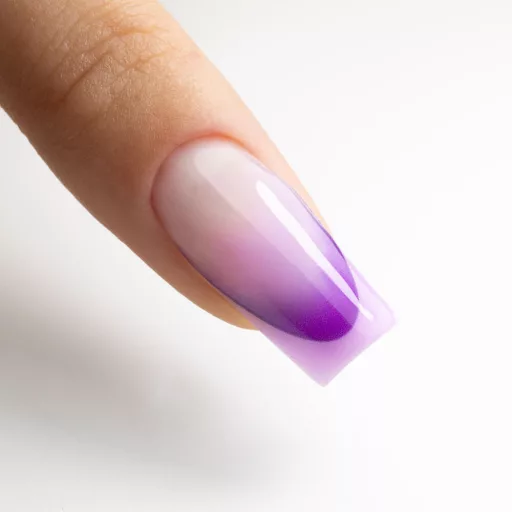 Öntapadós francia mosolyvonal – lila színű sablon