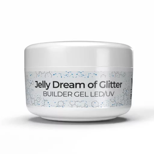 NTN Premium Jelly építőzselé Dream of Glitter – HEMA/TPO mentes