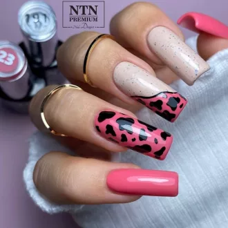NTN Premium UV/LED Géllakk 23# – elegáns, púderes rózsaszín szín
