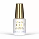 HEMA mentes ecsetes építő zselé – White Whisper árnyalat, 15g, természetes hatású fehér zselé érzékeny körömlemezhez