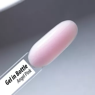 HEMA mentes ecsetes építő zselé – Angel Pink árnyalat, 15g, érzékeny körömre és professzionális használatra