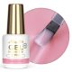 HEMA mentes ecsetes építő zselé – Faded Pink árnyalat, 15g, érzékeny körömlemezre és professzionális műkörömépítéshez
