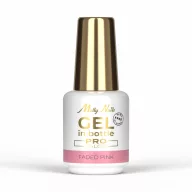 HEMA mentes ecsetes építő zselé – Faded Pink árnyalat, 15g, érzékeny körömlemezre és professzionális műkörömépítéshez