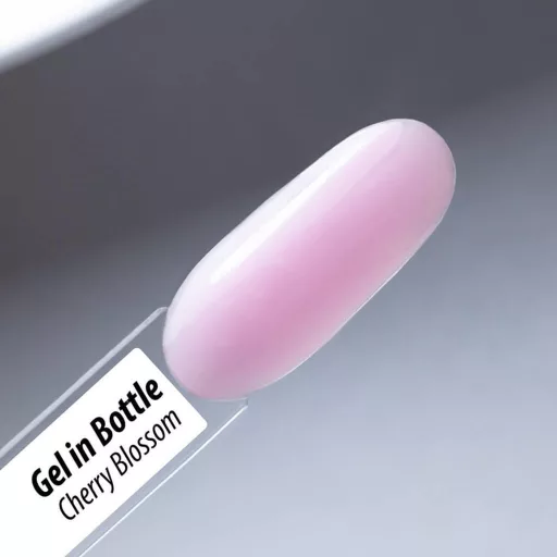 EMA mentes ecsetes építő zselé – Cherry Blossom árnyalat, 15g, érzékeny körmökre és professzionális műköröm építéshez