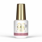 HEMA mentes ecsetes építő zselé – Smoky Pink árnyalat, 15g, érzékeny körömlemezhez és professzionális felhasználásra