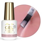 HEMA mentes ecsetes építő zselé – Coffee Blush árnyalat, 15g, érzékeny körömre és szalonhasználatra