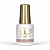 HEMA mentes ecsetes építő zselé – Coffee Blush árnyalat, 15g, érzékeny körömre és szalonhasználatra