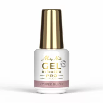 HEMA mentes ecsetes építő zselé – Coffee Blush árnyalat, 15g, érzékeny körömre és szalonhasználatra