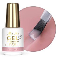 HEMA mentes ecsetes építő zselé – Nutty Nut árnyalat, 15g, természetes hatású zselé érzékeny körmökre