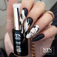 NTN Premium Géllakk 72# – After Midnight mélyfekete HEMA mentes géllakk