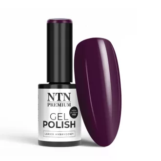 NTN Premium Géllakk 118# - Splash kollekció mély padlizsánlila HEMA mentes géllakk