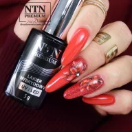 NTN Premium UV/LED Géllakk 78# mély piros árnyalat, HEMA mentes