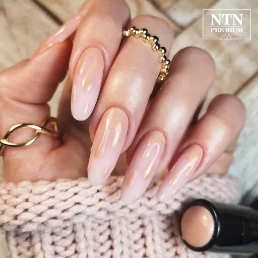 NTN Premium Géllakk 13# – Topless kollekció karamellbarna nude HEMA mentes géllakk