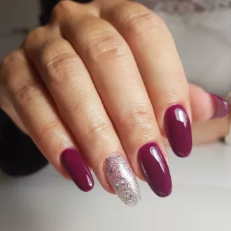 NTN Premium UV/LED 132# géllakk – sötétlila, HEMA-mentes, elegáns árnyalat