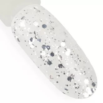 NTN Premium UV/LED Géllakk 36# ezüst csillámos effekt lakk