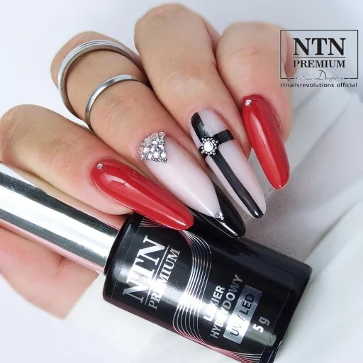 NTN Premium Géllakk 103# - Romantica kollekció klasszikus piros must have HEMA mentes géllakk