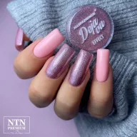 NTN Premium Géllakk 02# – Soft Touch Collection pasztell barackos-rózsaszín HEMA mentes géllakk
