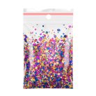 Színes köröm konfetti 06 – díszítő glitter műkörömhöz és gél lakkhoz