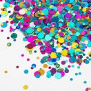 Színes köröm konfetti 07 – díszítő glitter műkörömhöz és gél lakkhoz