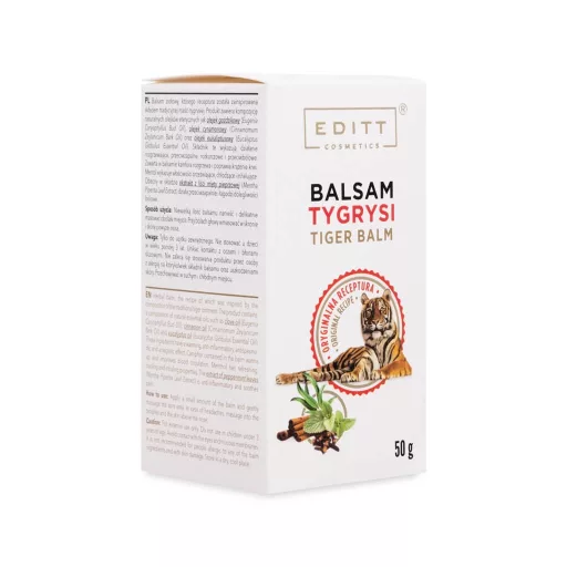 Tigris Balzsam - Gyógynövényes fájdalomcsillapító kenőcs