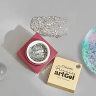 Art Gél Princess - Cinderella ezüst glitter zselé letisztult körmökhöz