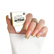 Art Gél Princess - Bella arany glitter zselé ünnepi és alkalmi körmökhöz