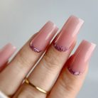 Art Gél Princess - Rapunzel rózsaszínes glitter zselé romantikus, elegáns körmökhöz