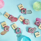 Art Gél Princess - Ariel türkiz glitter zselé csillogó körmökhöz