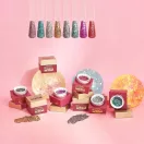 Art Gél Princess - Jasmine sötét ezüst glitter zselé karakteres, elegáns körmökhöz