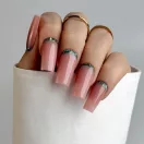 Art Gél Princess - Fiona zöld glitter zselé friss, kreatív körmökhöz