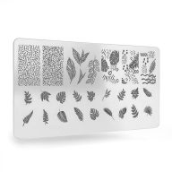 Nyomdalemez Y111 – őszi falevélminták körömdíszítéshez