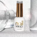 NailSology® Silver Divine Nr. 120 ezüst reflektív géllakk – luxus csillogás