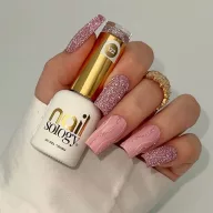 NailSology® Princess Pink Nr. 122 rózsaszín reflektív géllakk – romantikus csillogás
