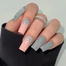 NailSology® Sea Life Blue Nr. 124 ezüstös-kék reflektív géllakk – flash hatás