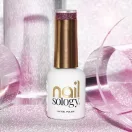 NailSology® Red Dress Moment Nr. 126 meggybordo reflektív géllakk – elegáns csillogás