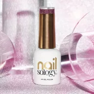 NailSology® Red Dress Moment Nr. 126 meggybordo reflektív géllakk – elegáns csillogás