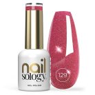 NailSology® Lambada Pink Nr. 129 pink reflektív géllakk – feltűnő ragyogás