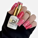 NailSology® Lambada Pink Nr. 129 pink reflektív géllakk – feltűnő ragyogás