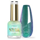 Nailsology Star Shiner Lacerta L02 – Folyékony effect por tükörfényű géllakk és zselés körmökhöz