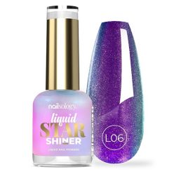 Nailsology Star Shiner Virgo L06 – Folyékony effect por gyöngyházfényű, fémes körömdíszítéshez