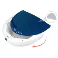 Q1 UV LED lámpa 48W tükrös aljjal géllakkhoz