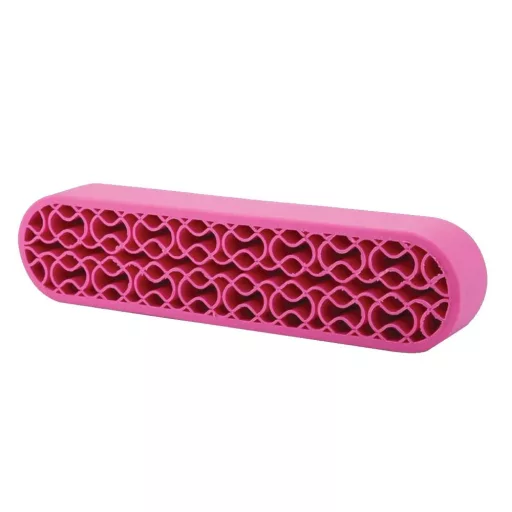 Professzionális szilikon ecsettartó, Pink