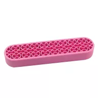Professzionális szilikon ecsettartó, Pink