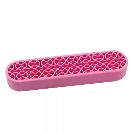 Professzionális szilikon ecsettartó, Pink